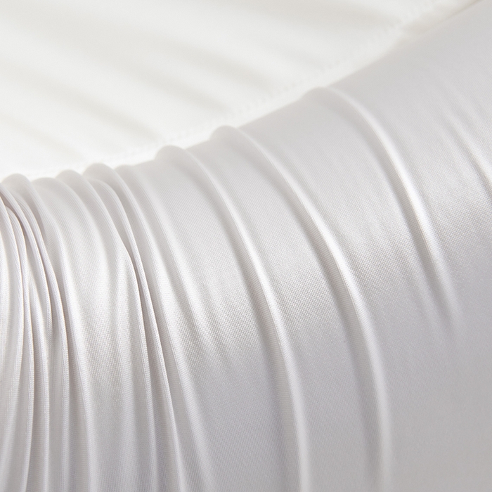 91家纺网 家纺一手货源 找家纺 纳斯顿家纺 2025新款零压助眠深睡枕油光布牵引枕枕头枕芯 白+浅灰色