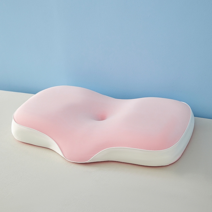 纳斯顿家纺 2025新款麻绳款生物基记忆枕枕头枕芯 少女粉