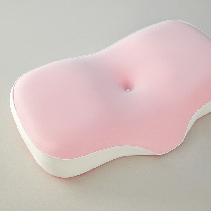 91家纺网 家纺一手货源 找家纺 纳斯顿家纺 2025新款麻绳款生物基记忆枕枕头枕芯 少女粉