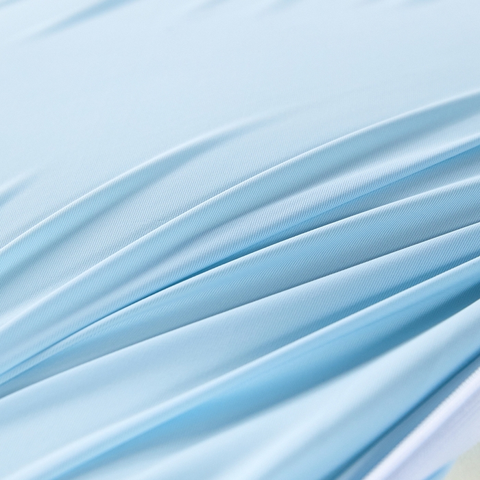 91家纺网 家纺一手货源 找家纺 纳斯顿家纺 2025新款麻绳款生物基记忆枕枕头枕芯 天空蓝