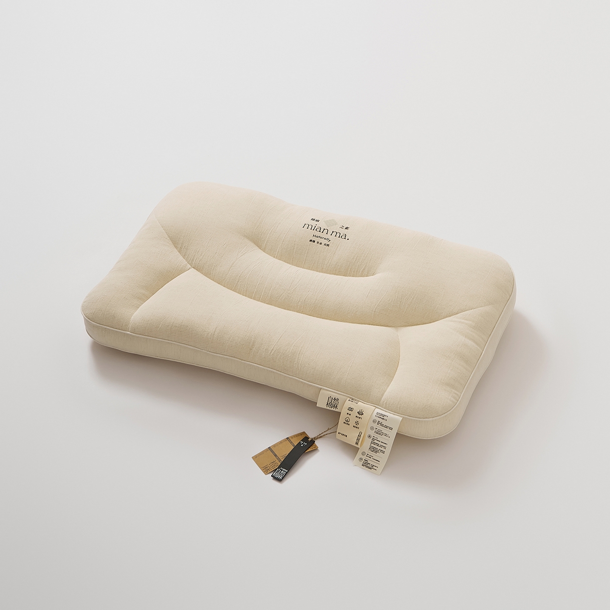 91家纺网 家纺一手货源 找家纺 （总）境月枕芯坊 2025新款棉麻优享护颈枕枕头枕芯