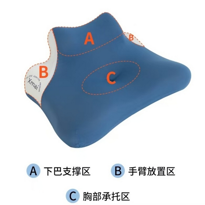 91家纺网 家纺一手货源 找家纺 （总）盛隆 2025新款多功能休闲慢回弹枕趴趴枕 枕头枕芯