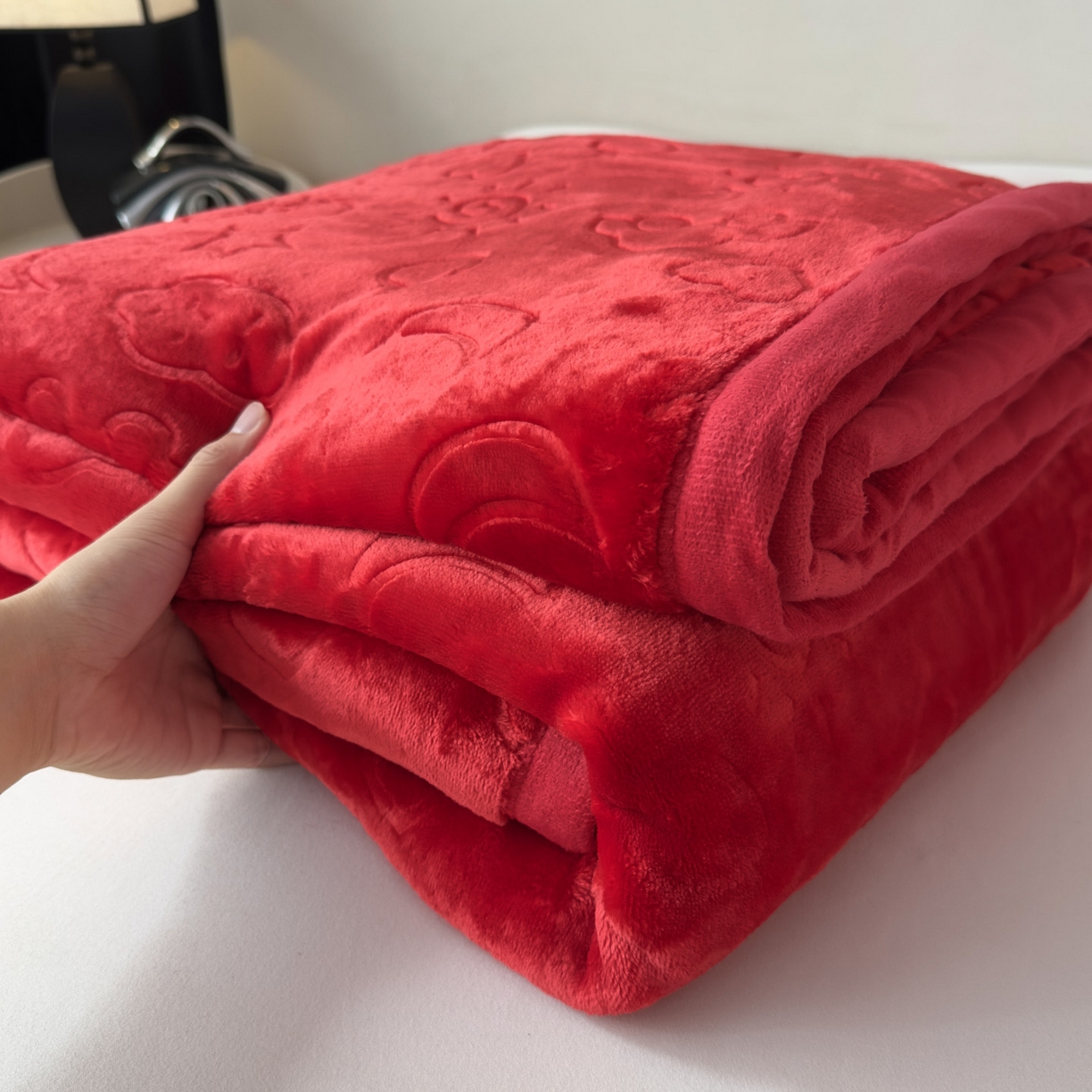 91家纺网 家纺一手货源 找家纺 （总）爱彼家纺 2025冬季新款星星月岁云毯毛毯加厚暖绒毯子星星月岁系列一