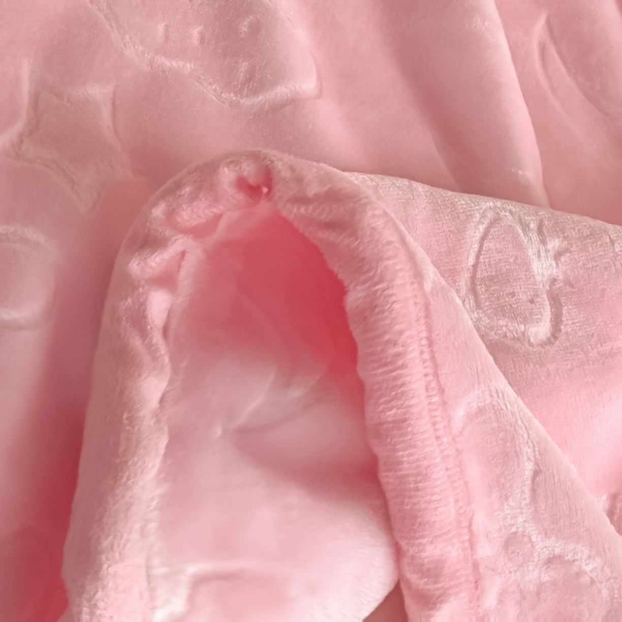 91家纺网 家纺一手货源 找家纺 爱彼家纺 2025冬季新款星星月岁云毯毛毯加厚暖绒毯子星星月岁系列一 星星月岁云毯悠悠粉