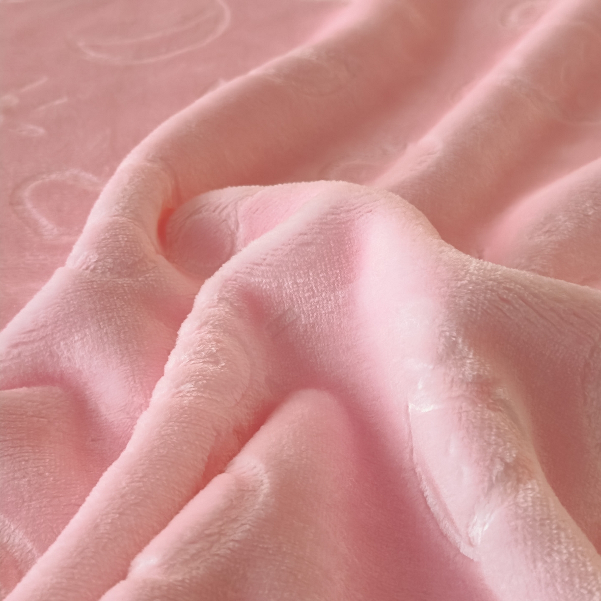 91家纺网 家纺一手货源 找家纺 爱彼家纺 2025冬季新款星星月岁云毯毛毯加厚暖绒毯子星星月岁系列一 星星月岁云毯悠悠粉