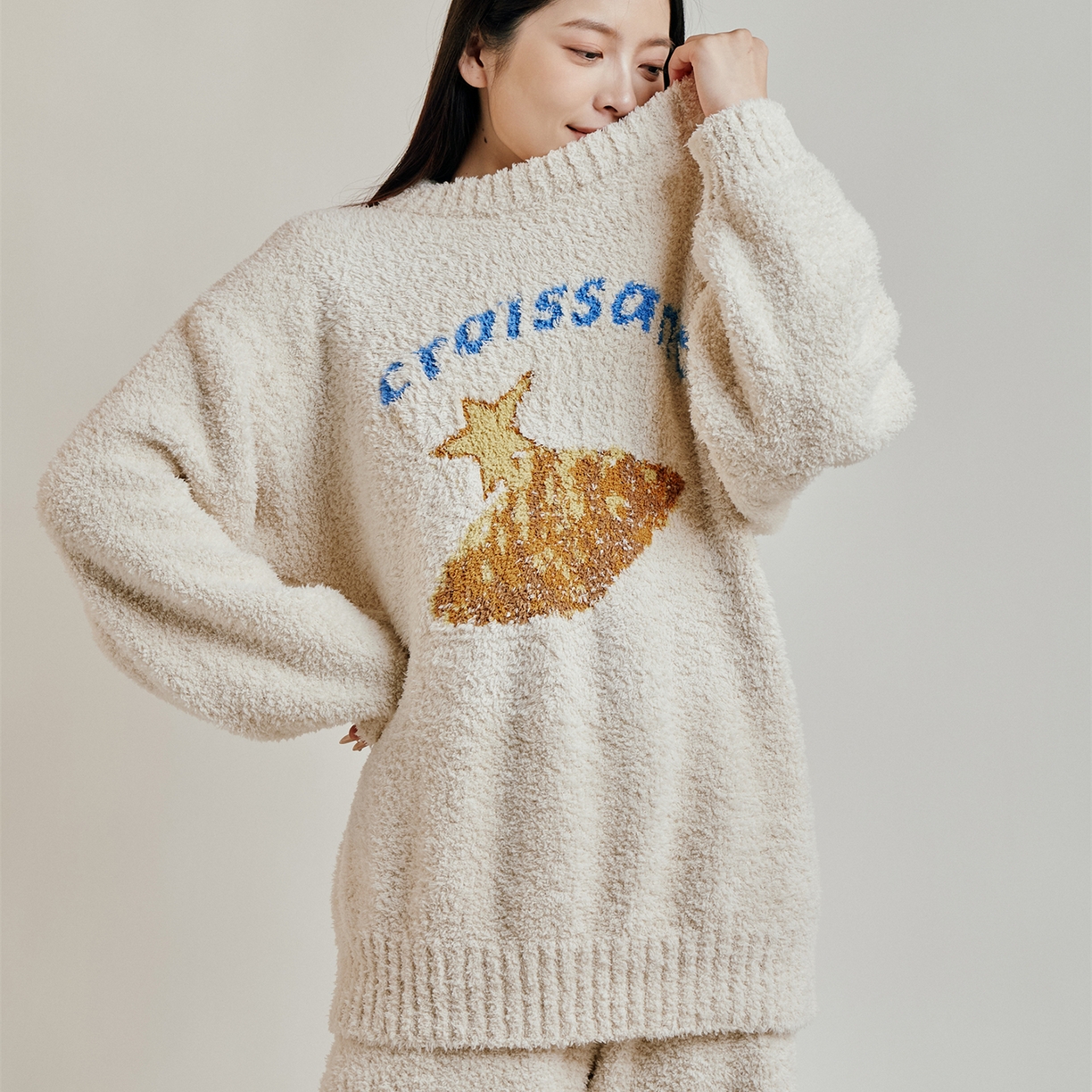 91家纺网 家纺一手货源 找家纺 （总）暖绵绵家纺 2025新款软糯慵懒舒适半边绒家居服-点心系列（零售价不得低于173元）