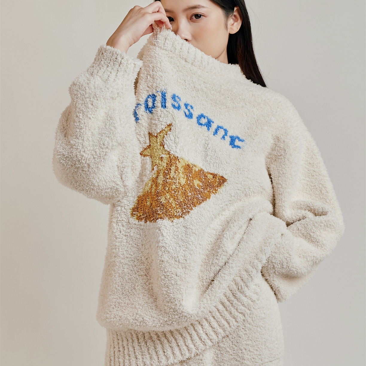 91家纺网 家纺一手货源 找家纺 暖绵绵家纺 2025新款软糯慵懒舒适半边绒家居服-点心系列（零售价不得低于173元） 点心系列-克瑞森