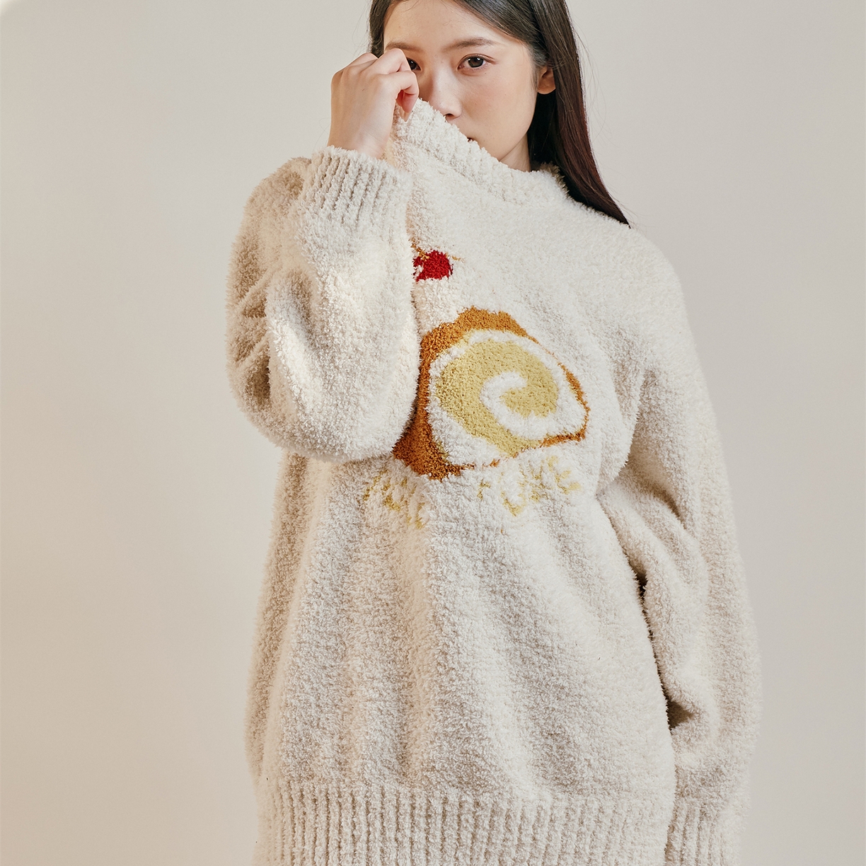 暖绵绵家纺 2025新款软糯慵懒舒适半边绒家居服-点心系列（零售价不得低于173元） 点心系列-拉贝瑞