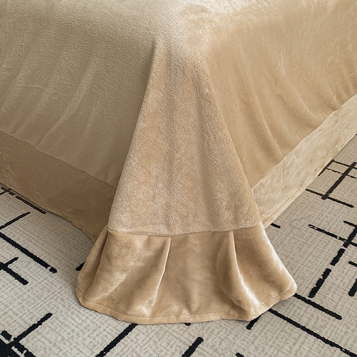 91家纺网 家纺一手货源 找家纺 （总）卡诗兰 2025款高克重加厚牛奶绒十字绣四件套