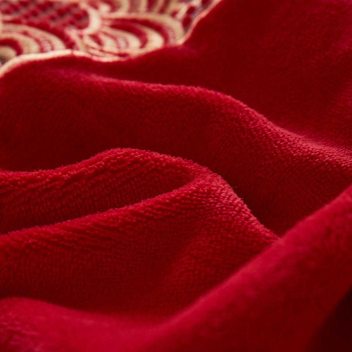 91家纺网 家纺一手货源 找家纺 浩情国际婚庆供货中心 2026新品婚庆加厚全消光牛奶绒四件套系列 双喜临门