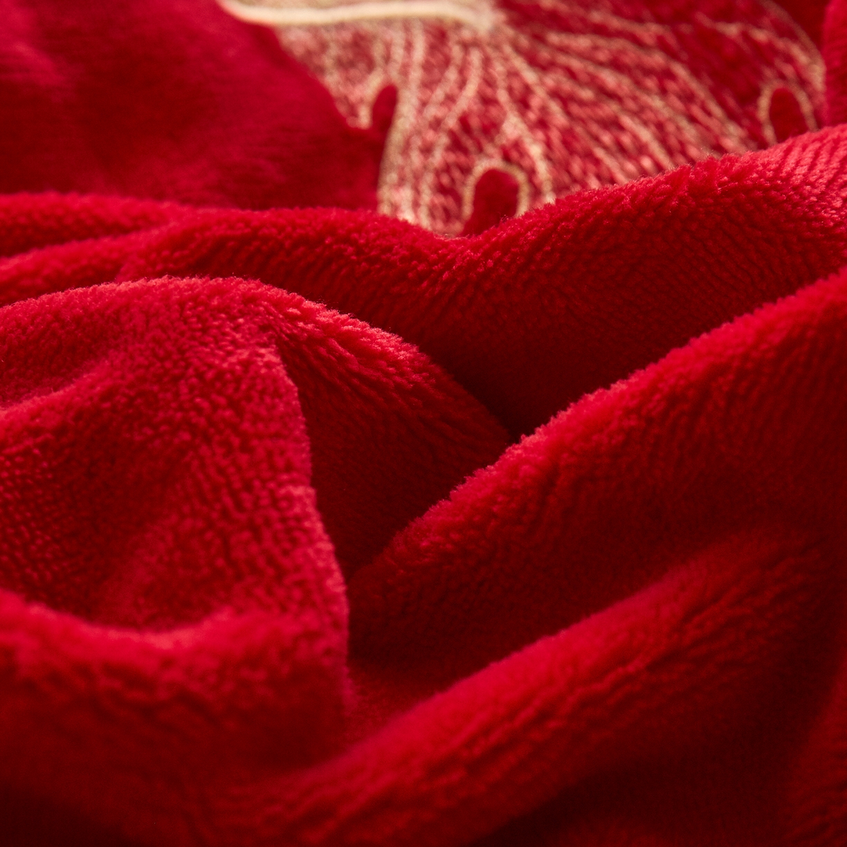 91家纺网 家纺一手货源 找家纺 （总）浩情国际婚庆供货中心 2026新品婚庆加厚全消光牛奶绒四件套系列