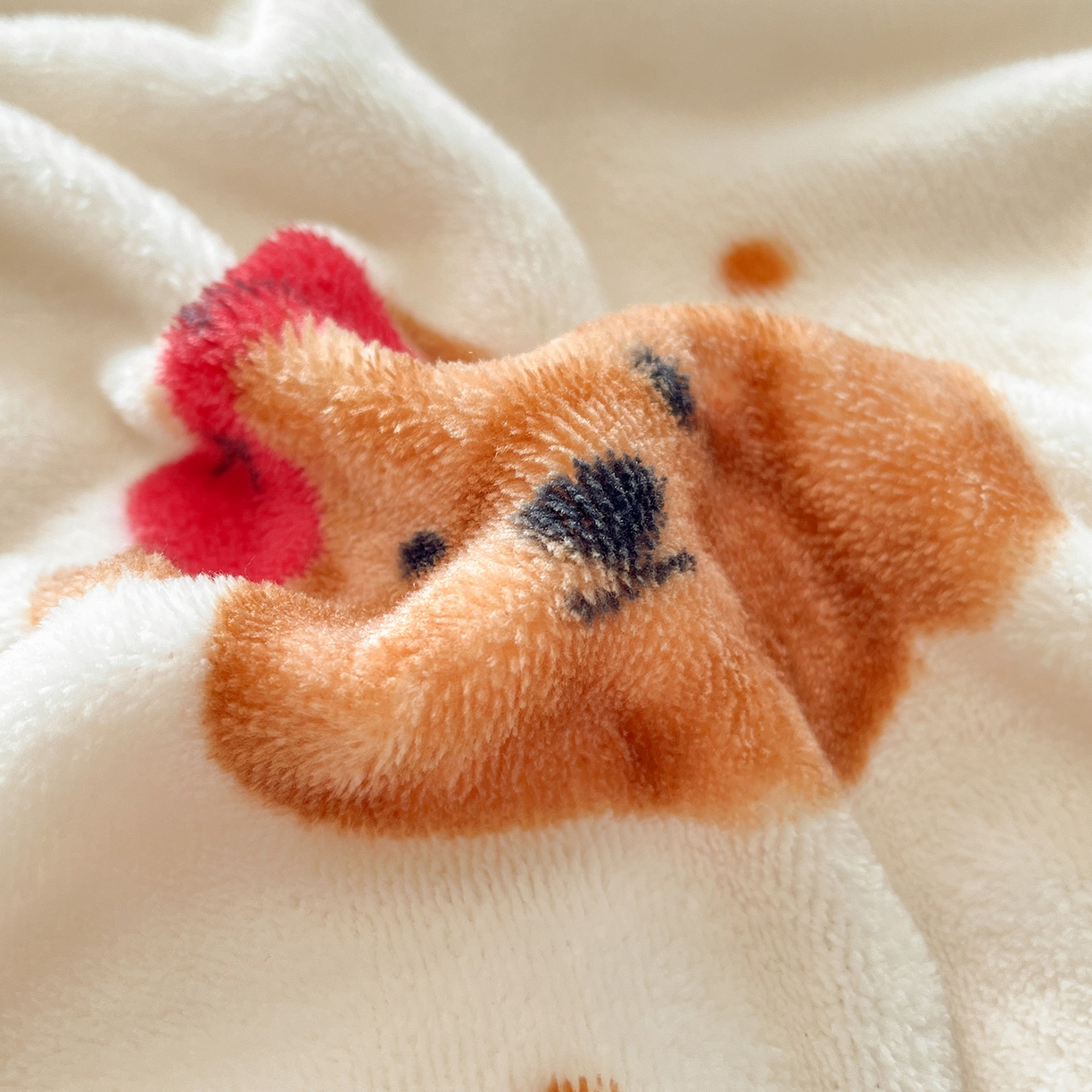 91家纺网 家纺一手货源 找家纺 吉象家纺 2025新款高克重牛奶绒印花被套 好伙伴