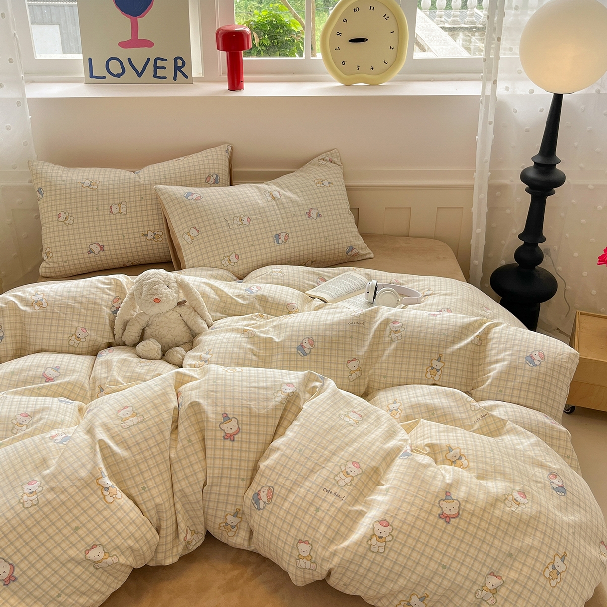 91家纺网 家纺一手货源 找家纺 （总）吉象家纺 2025新款全棉牛奶绒印花四件套