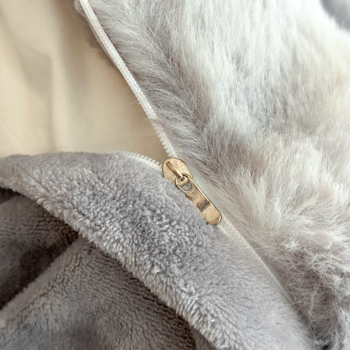 91家纺网 家纺一手货源 找家纺 (汇总) 诺梵 2025新款纯色七彩兔兔绒兔毛绒四件套