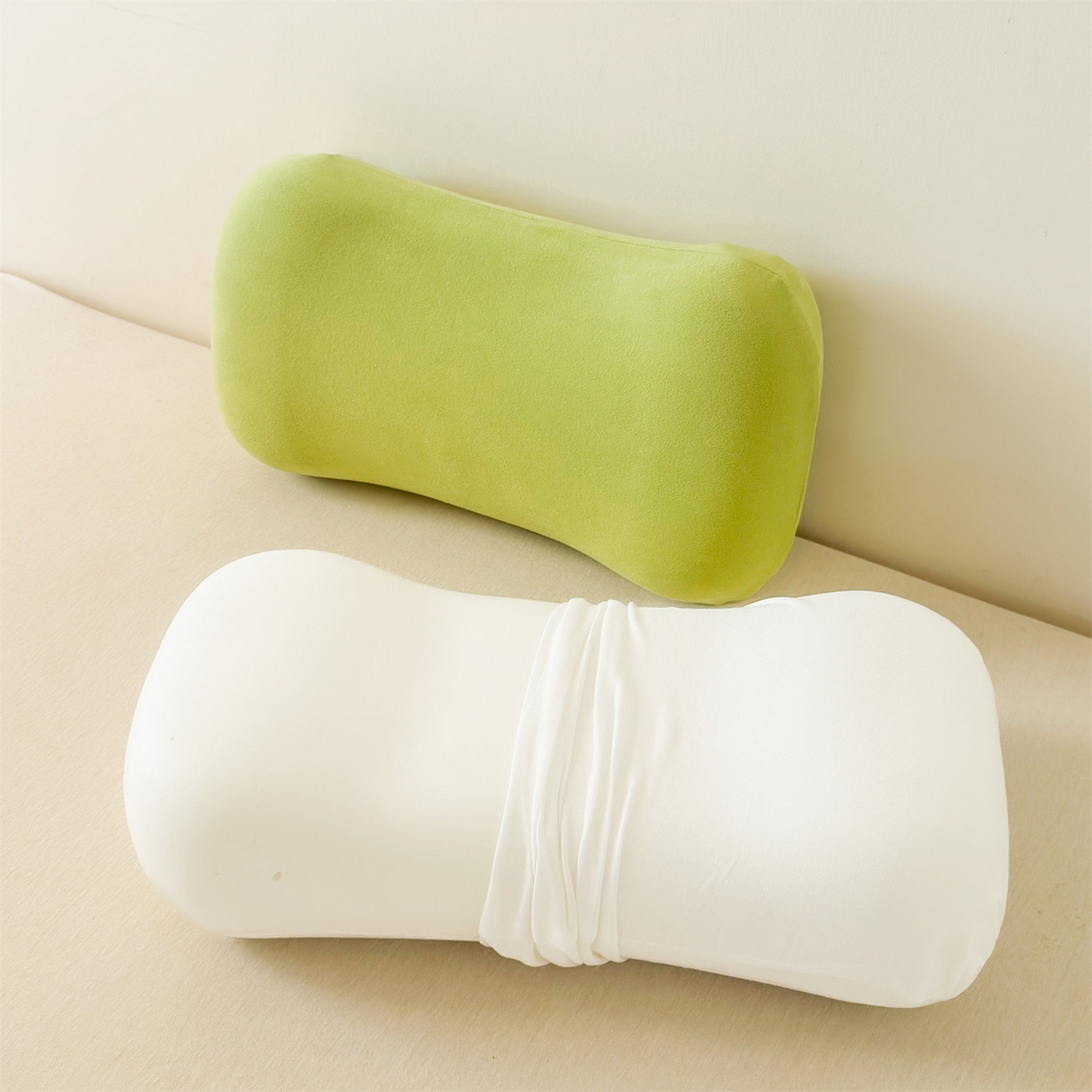 91家纺网 家纺一手货源 找家纺 （总）麦肯锡 2025新款护颈记忆枕枕头枕芯-产品图