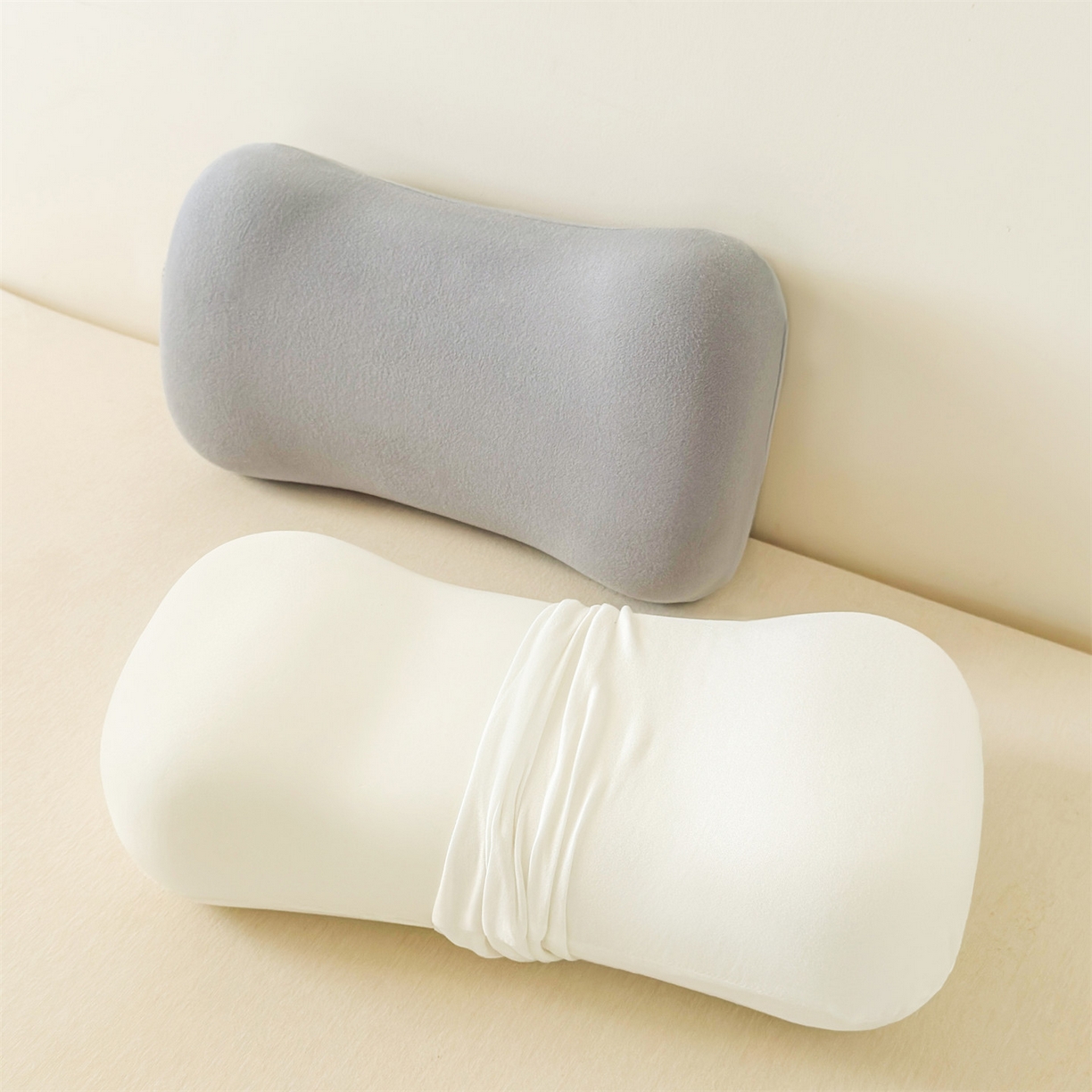 91家纺网 家纺一手货源 找家纺 （总）麦肯锡 2025新款护颈记忆枕枕头枕芯-产品图