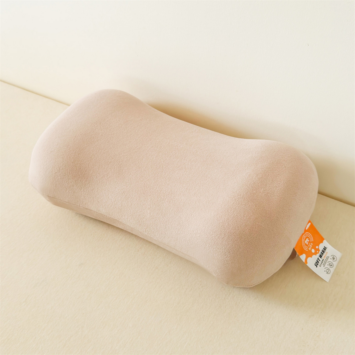 91家纺网 家纺一手货源 找家纺 麦肯锡 2025新款护颈记忆枕枕头枕芯-产品图 嫩粉色