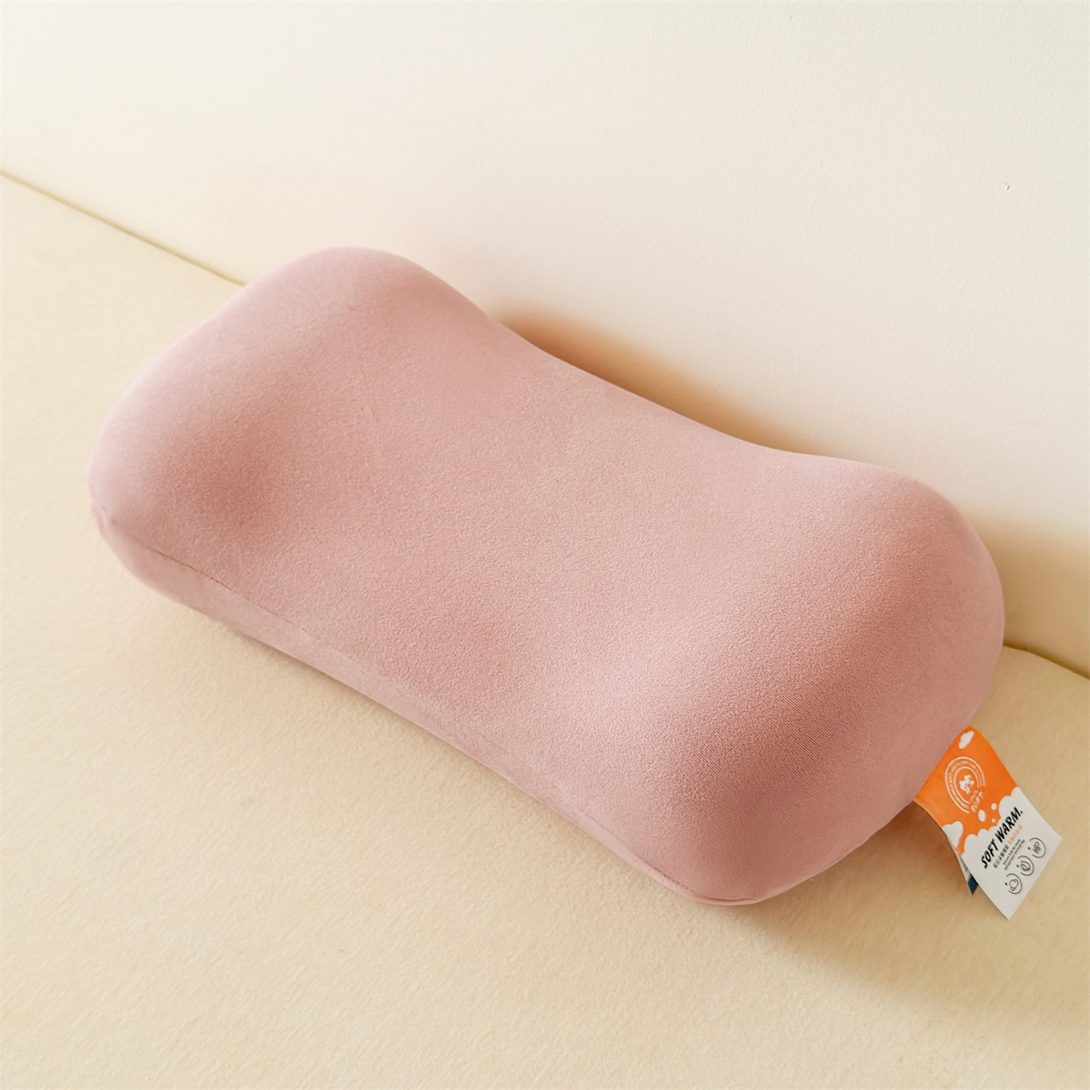 91家纺网 家纺一手货源 找家纺 麦肯锡 2025新款护颈记忆枕枕头枕芯-产品图 玫粉色