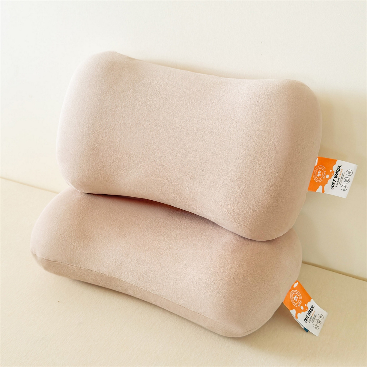 91家纺网 家纺一手货源 找家纺 麦肯锡 2025新款护颈记忆枕枕头枕芯-产品图 嫩粉色