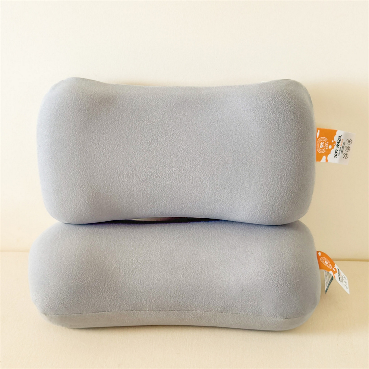 91家纺网 家纺一手货源 找家纺 麦肯锡 2025新款护颈记忆枕枕头枕芯-产品图 奶茶灰