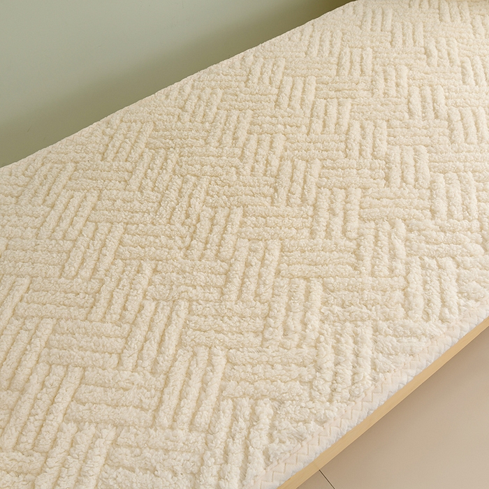 91家纺网 家纺一手货源 找家纺 （总）圣楚家纺 2025新款羊羔绒床垫床护垫-成人床