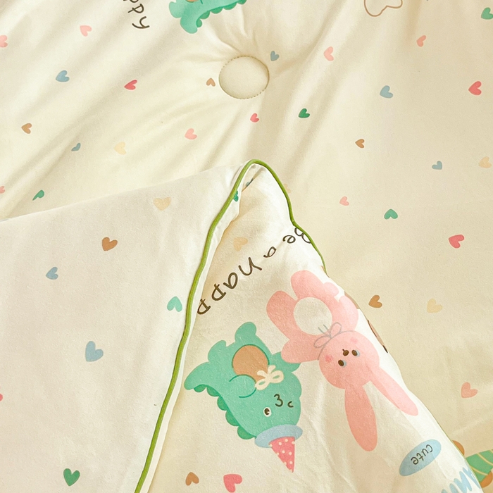 91家纺网 家纺一手货源 找家纺 小叮当家纺仓储工厂店 2025新款母婴级宝宝被子豆豆绒牛奶针织棉被子儿童被子豆豆被大豆被春秋被秋冬被 好伙伴