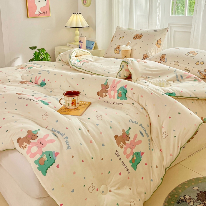 91家纺网 家纺一手货源 找家纺 小叮当家纺仓储工厂店 2025新款母婴级宝宝被子豆豆绒牛奶针织棉被子儿童被子豆豆被大豆被春秋被秋冬被 好伙伴