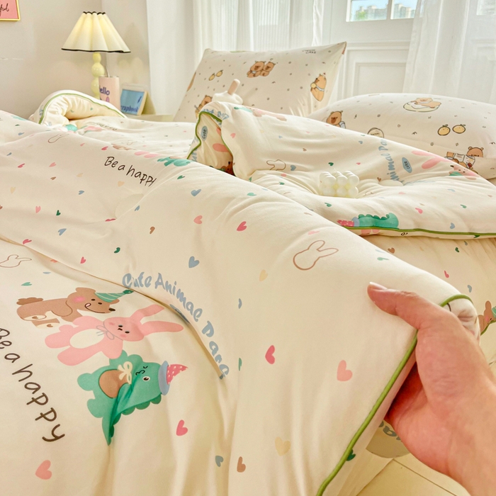 91家纺网 家纺一手货源 找家纺 小叮当家纺仓储工厂店 2025新款母婴级宝宝被子豆豆绒牛奶针织棉被子儿童被子豆豆被大豆被春秋被秋冬被 好伙伴