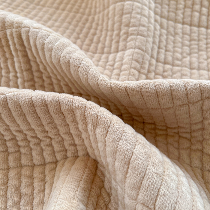 91家纺网 家纺一手货源 找家纺 （总）床盖工厂店 2025新款亲肤舒适高温酵素砂洗全棉纯棉加宝宝绒床盖三件套