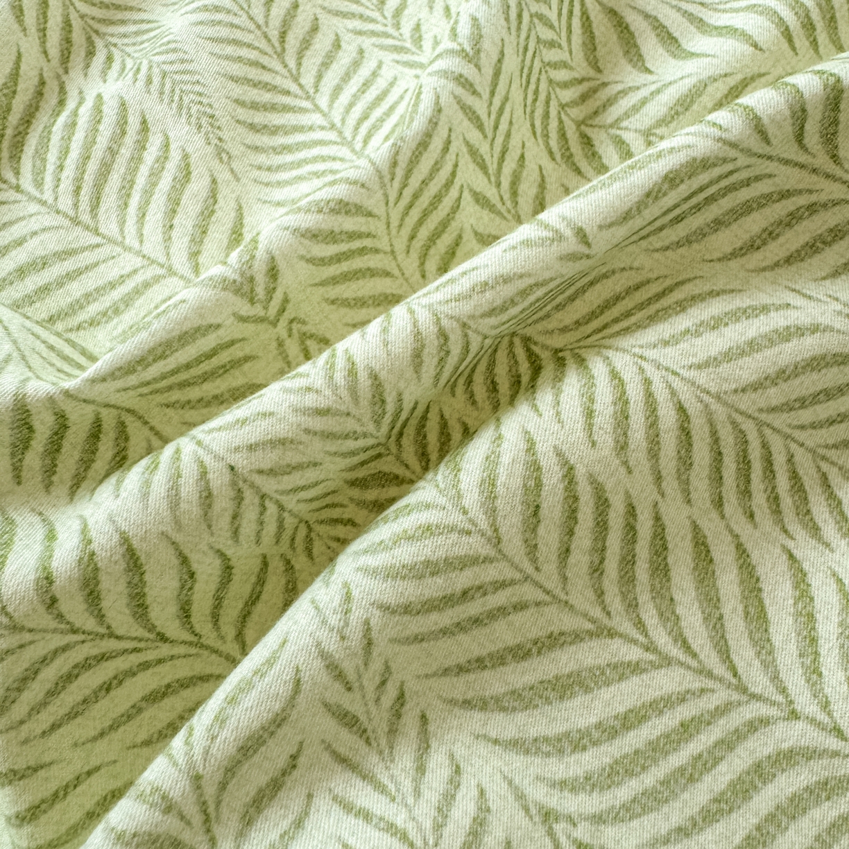 91家纺网 家纺一手货源 找家纺 小叮当家纺仓储工厂店 (买家秀 爆款花型 不断货)2025秋冬新款全棉纯棉加厚磨毛贝壳边工艺款四件套 锦绣绿