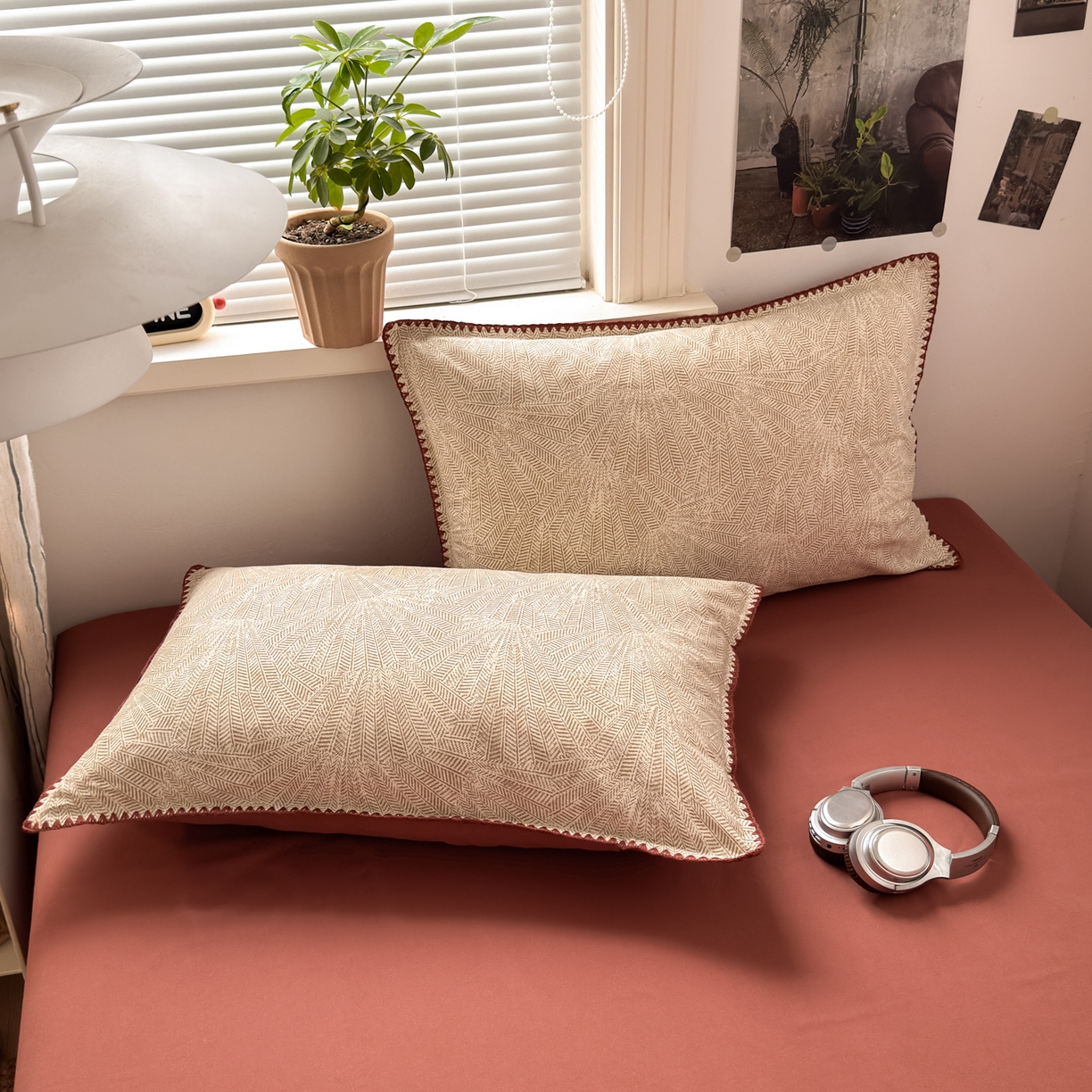 91家纺网 家纺一手货源 找家纺 小叮当家纺仓储工厂店 (买家秀 爆款花型 不断货)2025秋冬新款全棉纯棉加厚磨毛贝壳边工艺款四件套 南音咖