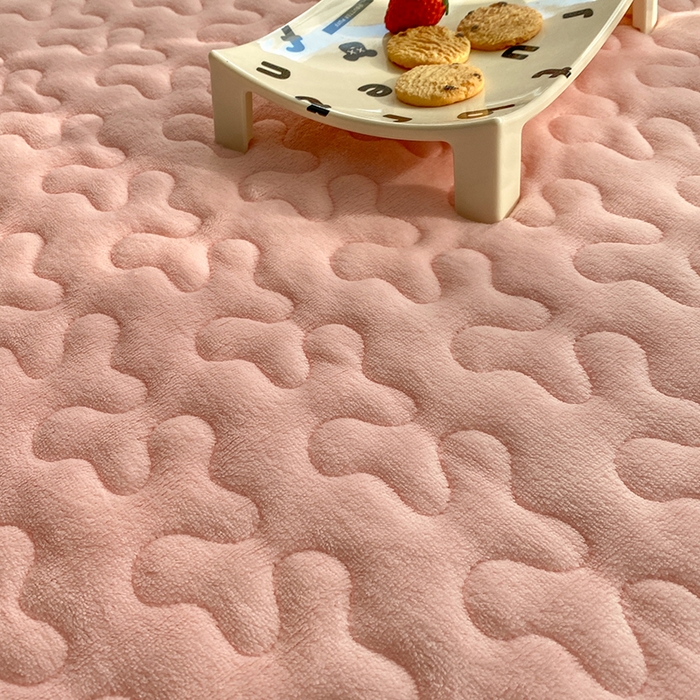 91家纺网 家纺一手货源 找家纺 钰锦珀家纺 2025新款高克重牛奶绒蕾丝双层花边床盖四件套床盖三件套 梦境花语