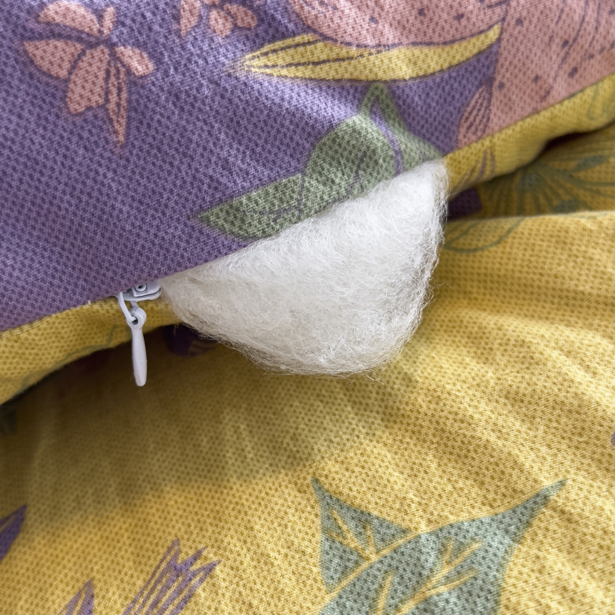 91家纺网 家纺一手货源 找家纺 （总）尊妙被业 2025新款色织双层大豆被冬被被子被芯