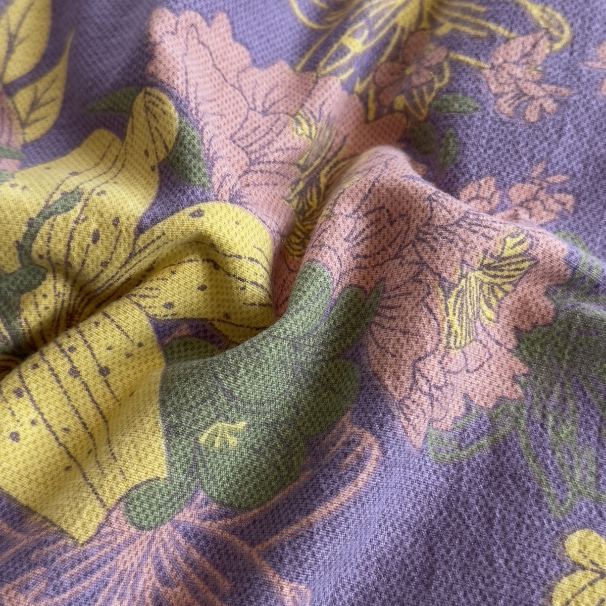 91家纺网 家纺一手货源 找家纺 尊妙被业 2025新款色织双层大豆被冬被被子被芯 叠锦-紫