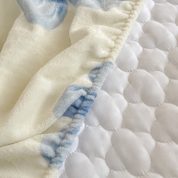 91家纺网 家纺一手货源 找家纺 （总）小叮当家纺仓储工厂店 2025新款A类200g高克重牛奶绒印花夹棉床笠单品床笠床笠单件（提供买家秀）