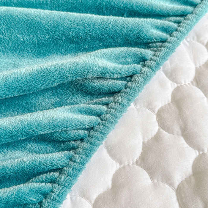 91家纺网 家纺一手货源 找家纺 小叮当家纺仓储工厂店 2025新款A类200g高克重牛奶绒印花夹棉床笠单品床笠床笠单件（提供买家秀） 宝石蓝