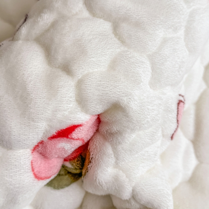 91家纺网 家纺一手货源 找家纺 小叮当家纺仓储工厂店 2025新款A类200g高克重牛奶绒印花夹棉床笠单品床笠床笠单件（提供买家秀） 粉色郁金香