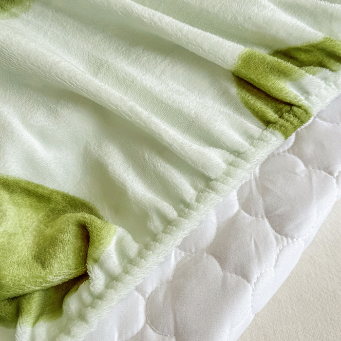 91家纺网 家纺一手货源 找家纺 小叮当家纺仓储工厂店 2025新款A类200g高克重牛奶绒印花夹棉床笠单品床笠床笠单件（提供买家秀） 绿色心情