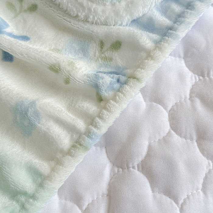 91家纺网 家纺一手货源 找家纺 小叮当家纺仓储工厂店 2025新款A类200g高克重牛奶绒印花夹棉床笠单品床笠床笠单件（提供买家秀） 兔兔花园