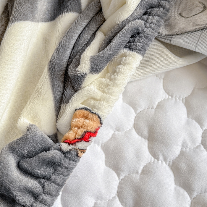 91家纺网 家纺一手货源 找家纺 小叮当家纺仓储工厂店 2025新款A类200g高克重牛奶绒印花夹棉床笠单品床笠床笠单件（提供买家秀） 顽皮巴拉