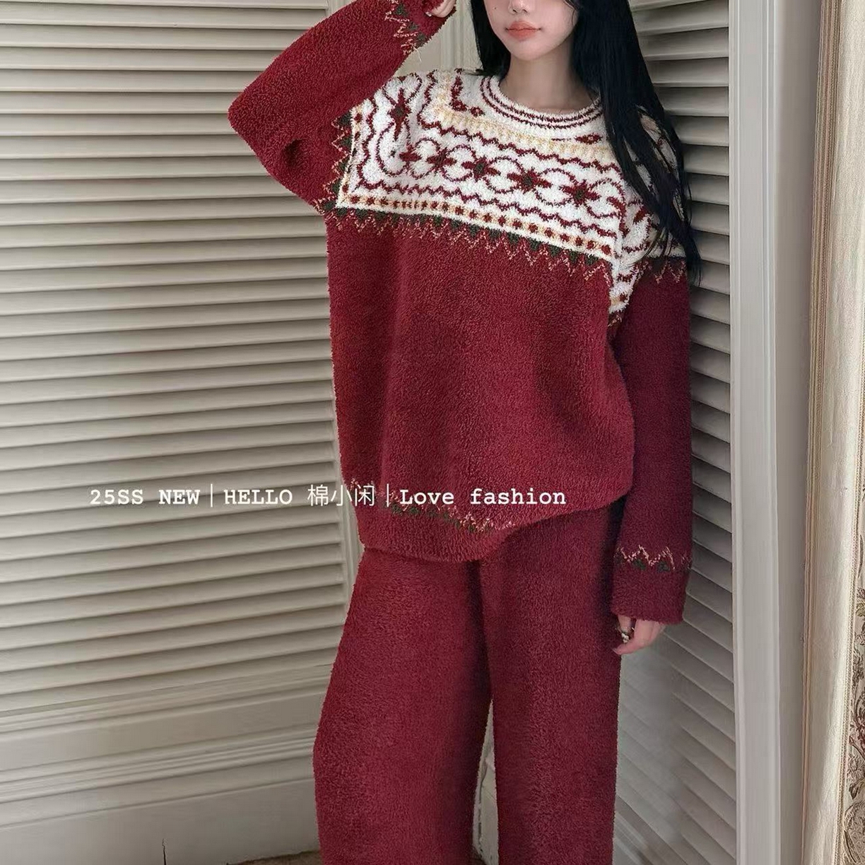 91家纺网 家纺一手货源 找家纺 （总）妍景家居生活馆 2025新款软绵绵复古民族风套装