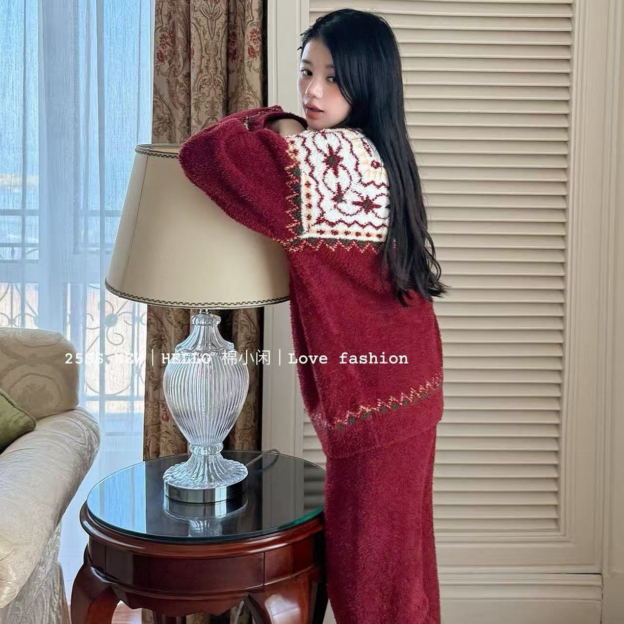 91家纺网 家纺一手货源 找家纺 （总）妍景家居生活馆 2025新款软绵绵复古民族风套装