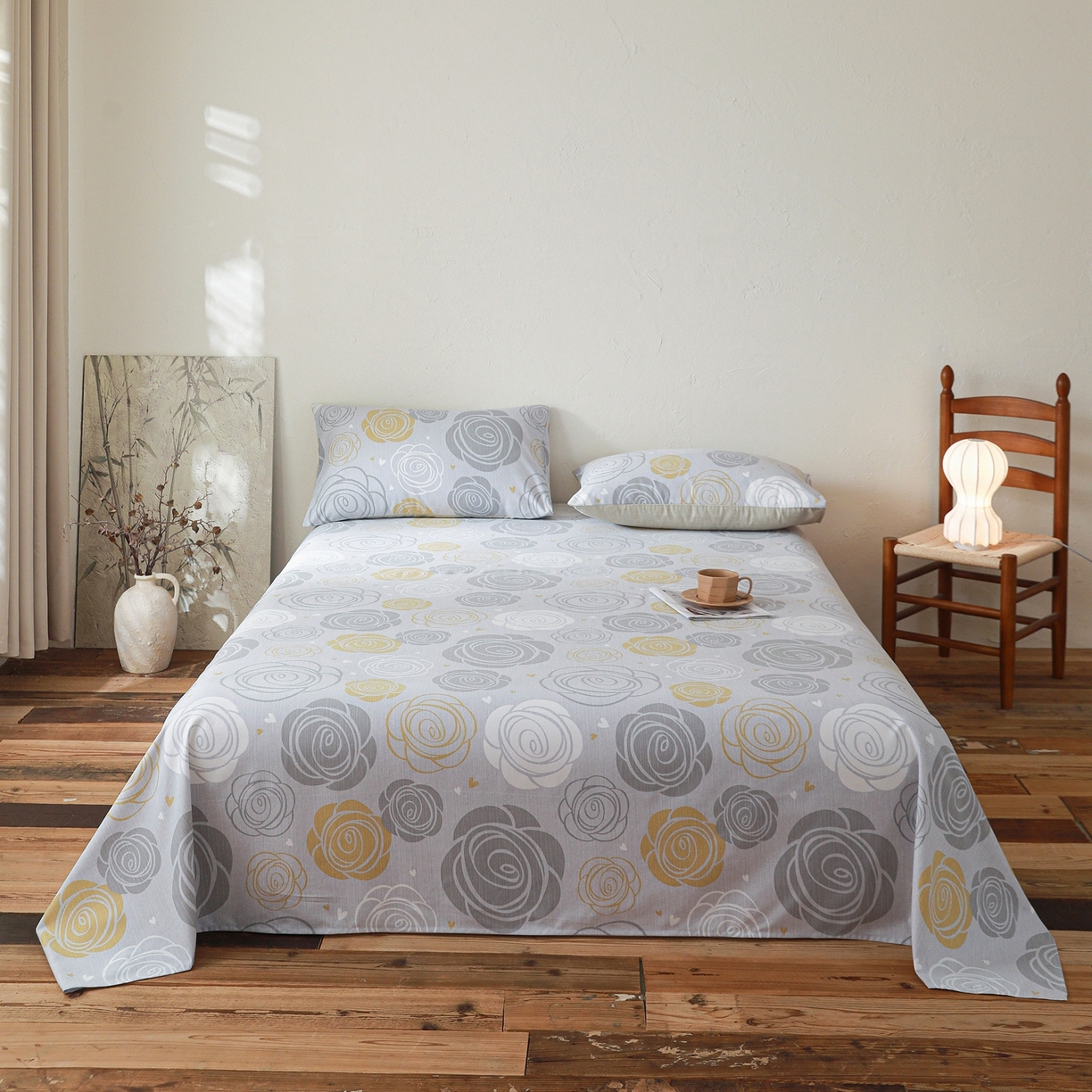 91家纺网 家纺一手货源 找家纺 小叮当家纺仓储工厂店 (买家秀 爆款花型 不断货)2025新款良品磨毛单床单床单单件 花韵