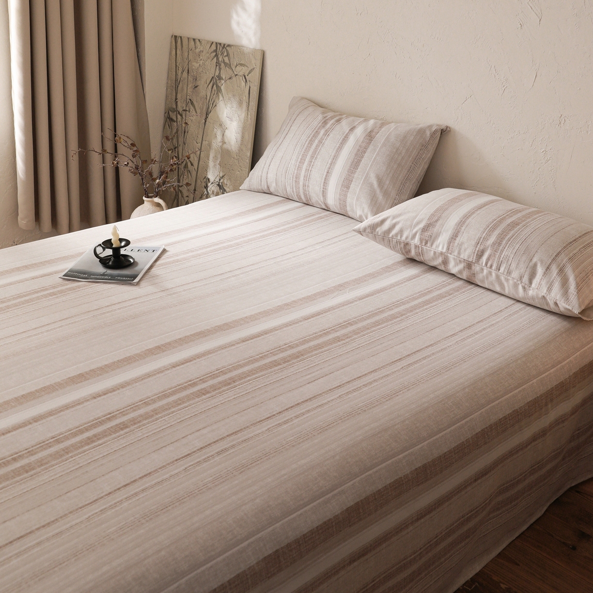 91家纺网 家纺一手货源 找家纺 小叮当家纺仓储工厂店 (买家秀 爆款花型 不断货)2025新款良品磨毛单床单床单单件 流沙灰