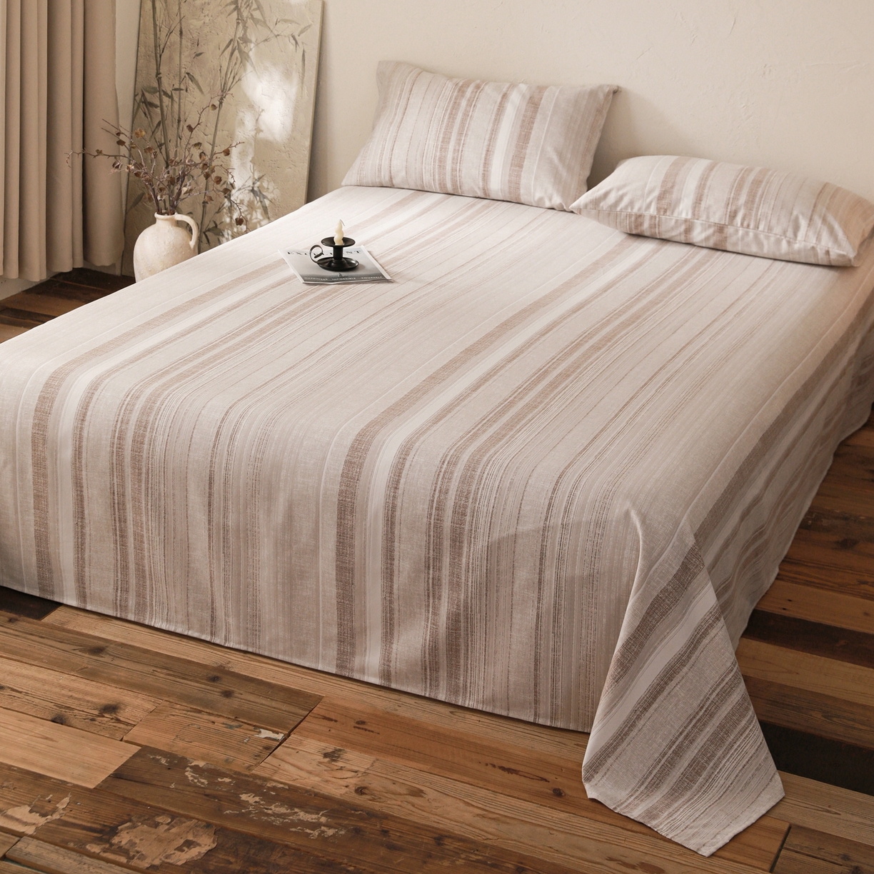 91家纺网 家纺一手货源 找家纺 小叮当家纺仓储工厂店 (买家秀 爆款花型 不断货)2025新款良品磨毛单床单床单单件 流沙灰