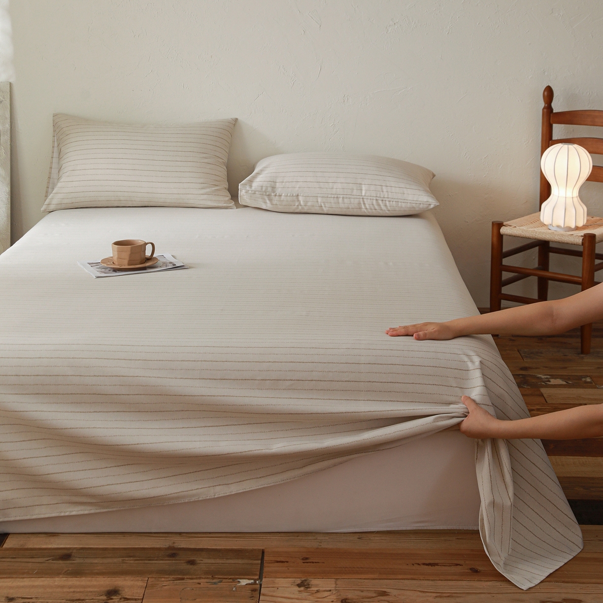 小叮当家纺仓储工厂店 (买家秀 爆款花型 不断货)2025新款良品磨毛单床单床单单件 织梦灰