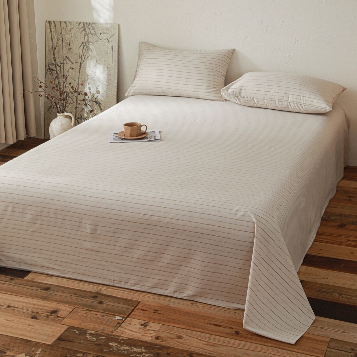 91家纺网 家纺一手货源 找家纺 小叮当家纺仓储工厂店 (买家秀 爆款花型 不断货)2025新款良品磨毛单床单床单单件 织梦灰