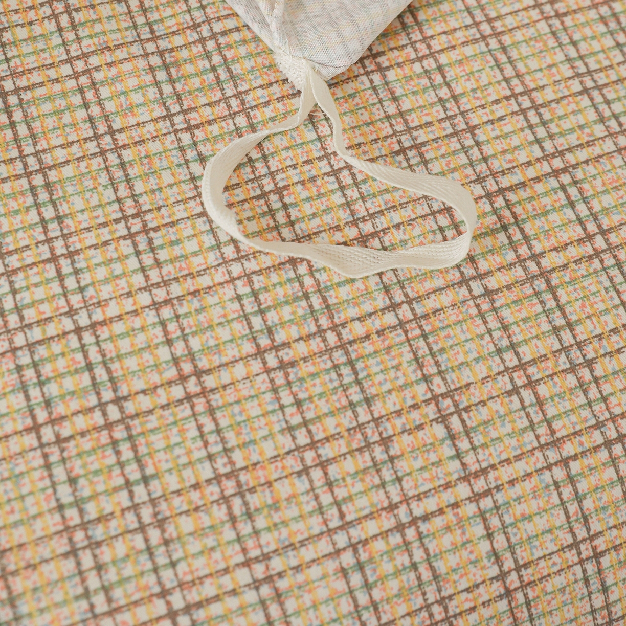 91家纺网 家纺一手货源 找家纺 小叮当家纺仓储工厂店 (买家秀 爆款花型 不断货)2025新款良品磨毛单被套被套单件 律动格