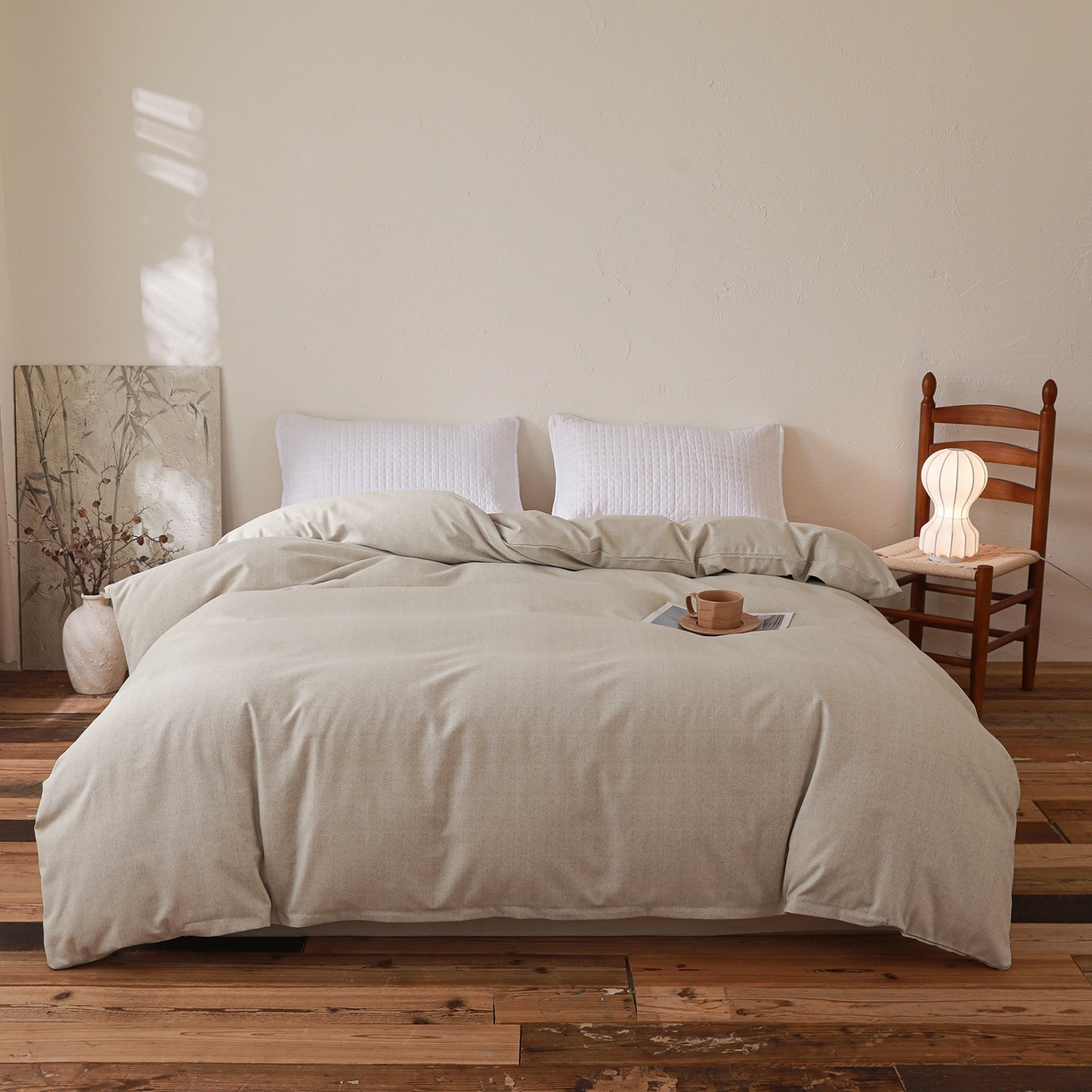 91家纺网 家纺一手货源 找家纺 小叮当家纺仓储工厂店 (买家秀 爆款花型 不断货)2025新款良品磨毛单被套被套单件 肌理灰