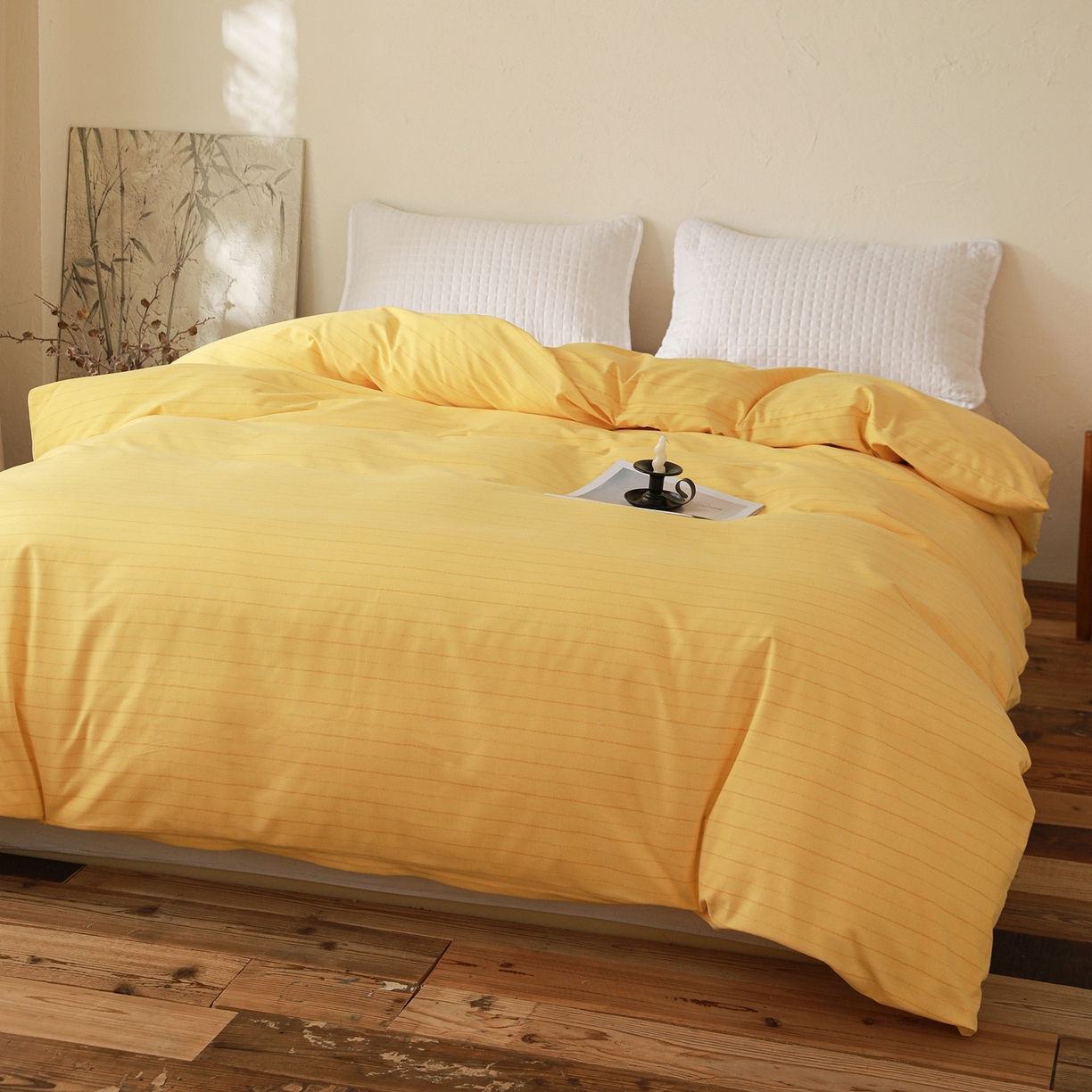 91家纺网 家纺一手货源 找家纺 小叮当家纺仓储工厂店 (买家秀 爆款花型 不断货)2025新款良品磨毛单被套被套单件 织梦黄